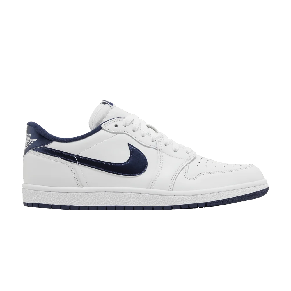 Кроссовки Air Jordan 1 Retro Low '85 OG 'Metallic Blue' 2024