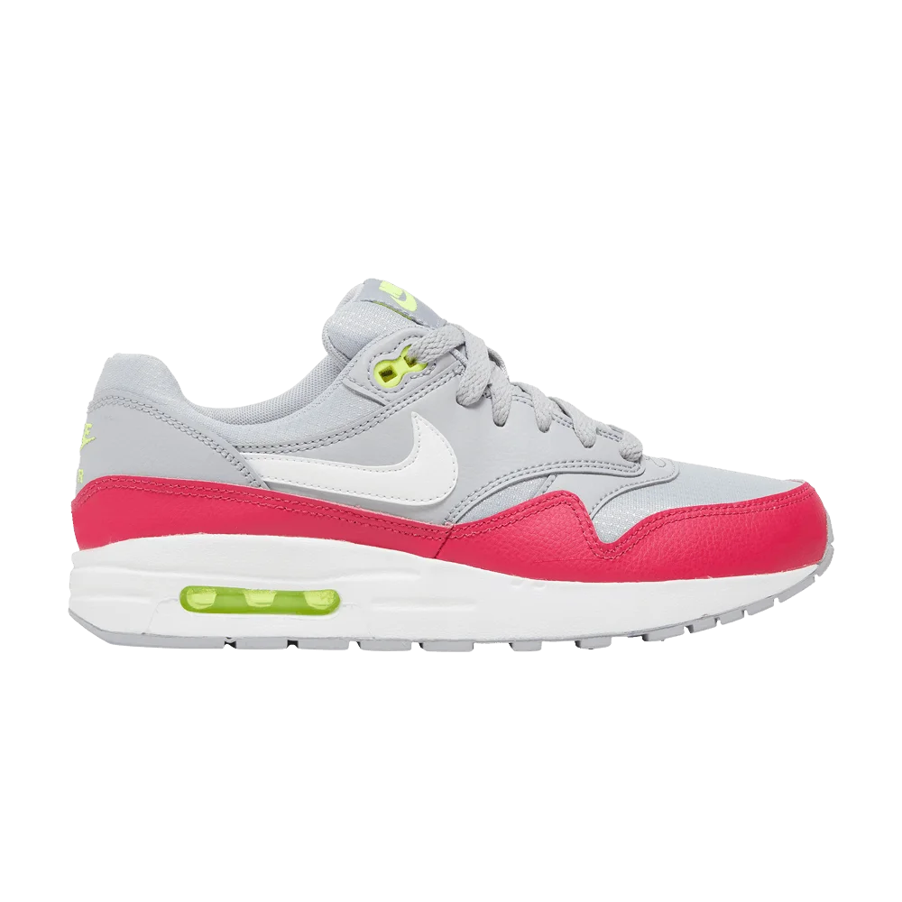 Кроссовки Nike Air Max 1 GS 'Wolf Grey Rush Pink'