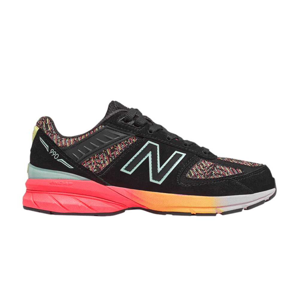 Кроссовки New Balance 990v5 Big Kid 'Black Tahitian Pink'