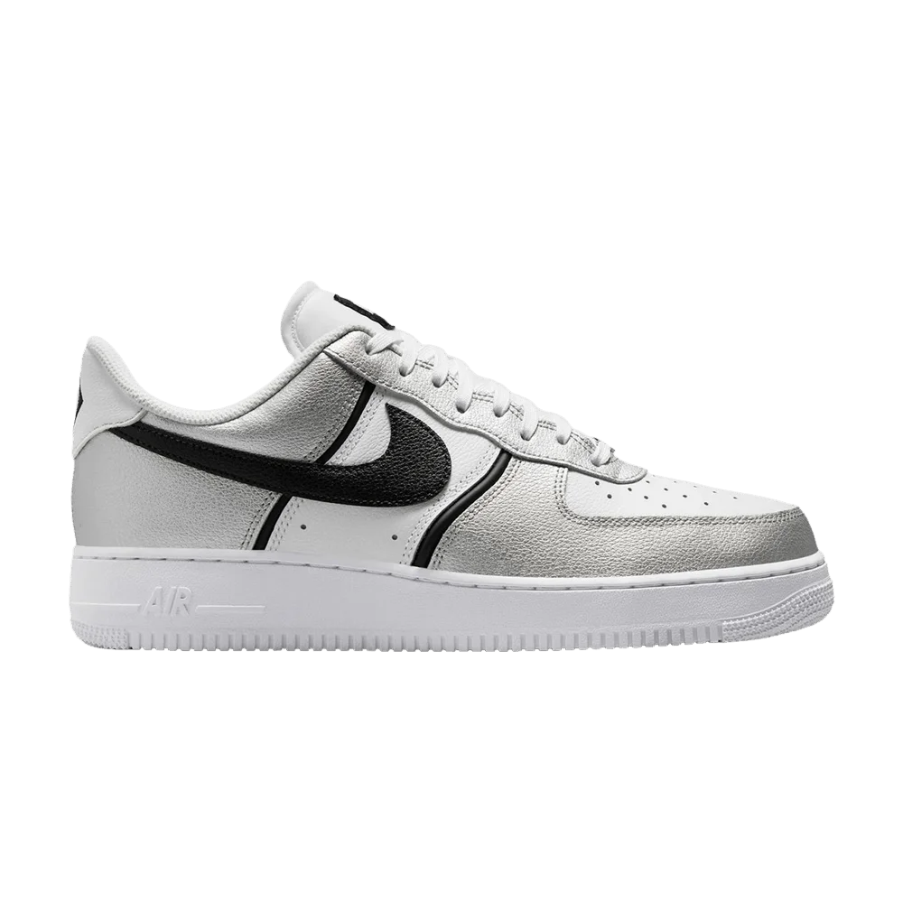Кроссовки Nike Air Force 1 '07 Lv8 'Metallic Silver Black White'