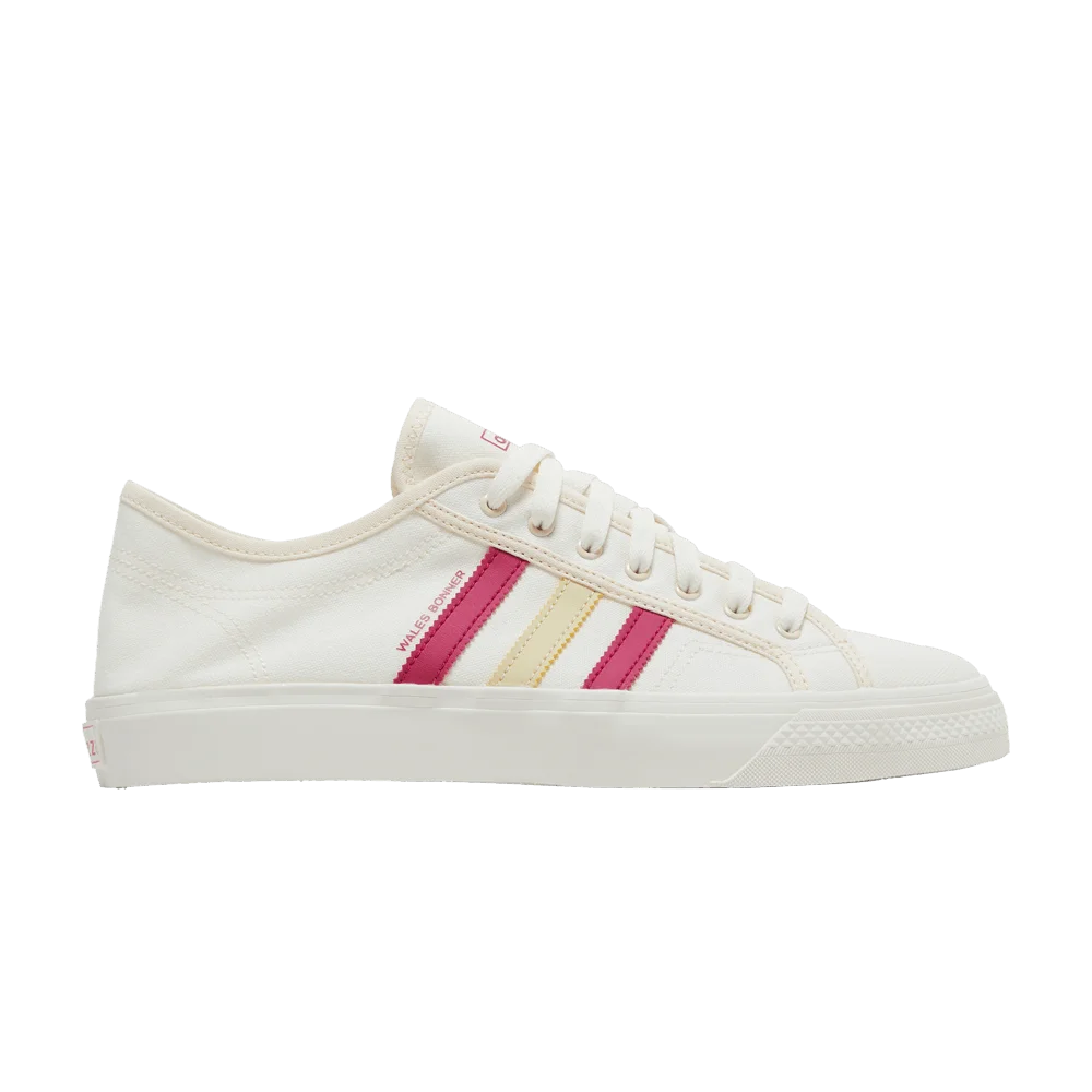 Wales Bonner x adidas Nizza Low 'Cream White Scarlet'