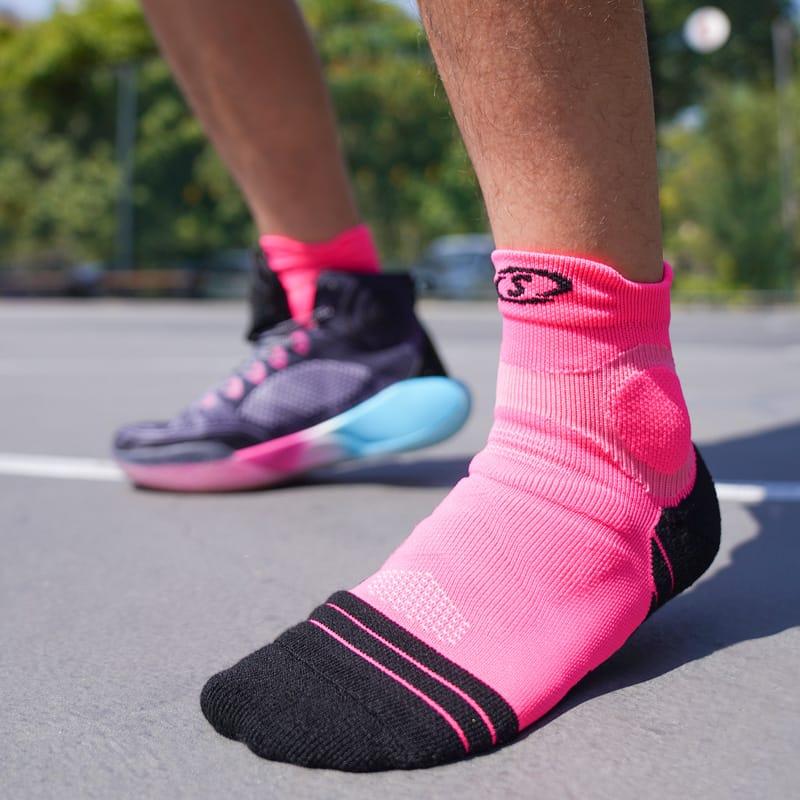Спортивные носки Ehot Spalding Pink-Black Low Cut Socks