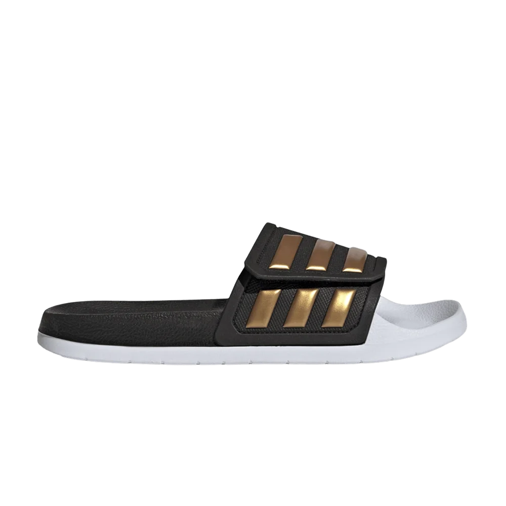 Тапочки German Football Association x adidas Adilette TND Slide 'Black Gold Metallic'