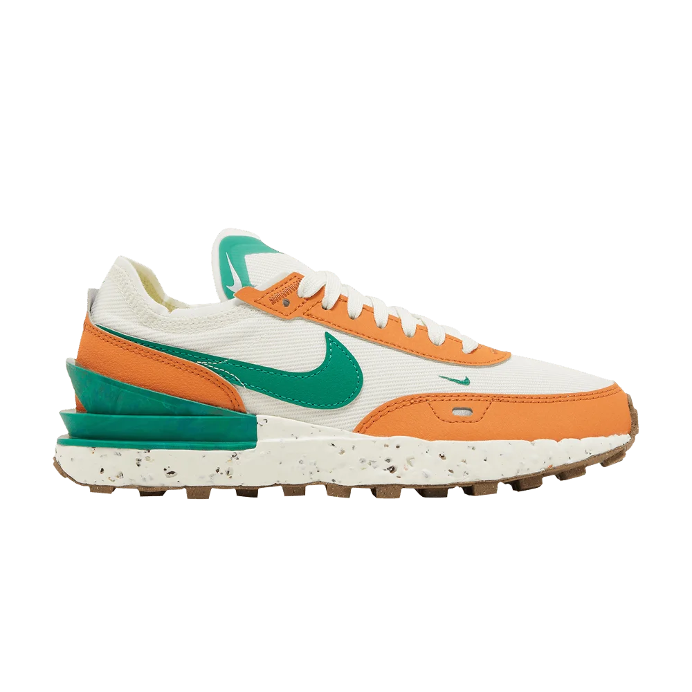 Кроссовки Nike Wmns Waffle One Crater 'Sail Hot Curry Gum'