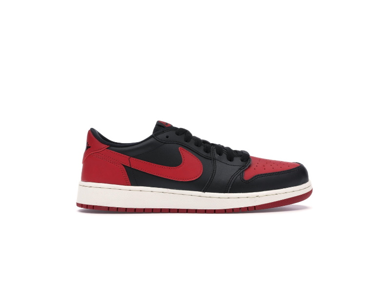 Кроссовки Air Jordan 1 Retro Low OG GS 'Bred'