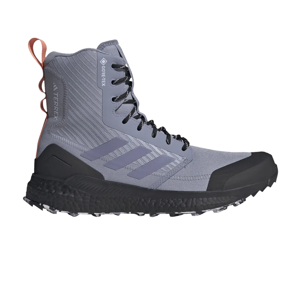 Кроссовки Adidas Terrex Free Hiker Xploric GORE-TEX 'Silver Violet Black'