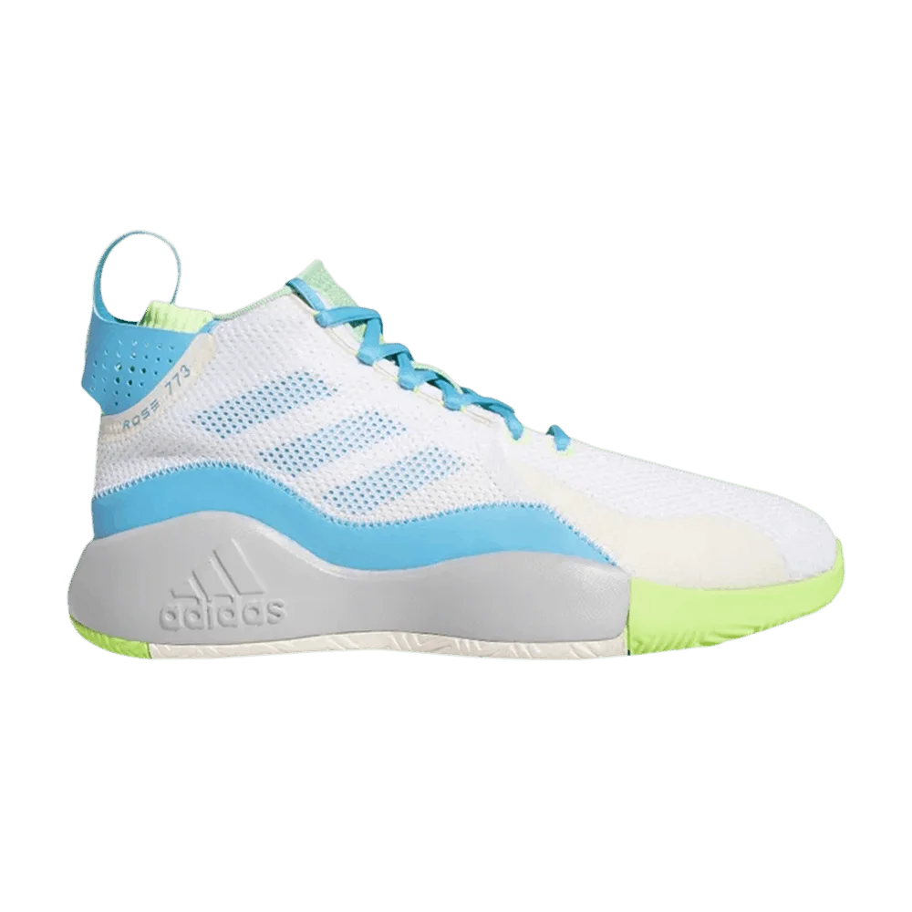 Кроссовки Adidas D Rose 773 'White Signal Cyan'