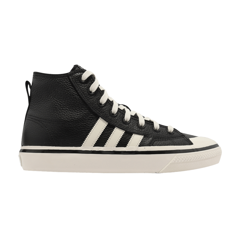 Кроссовки Adidas Nizza High RF 74 'Black White'