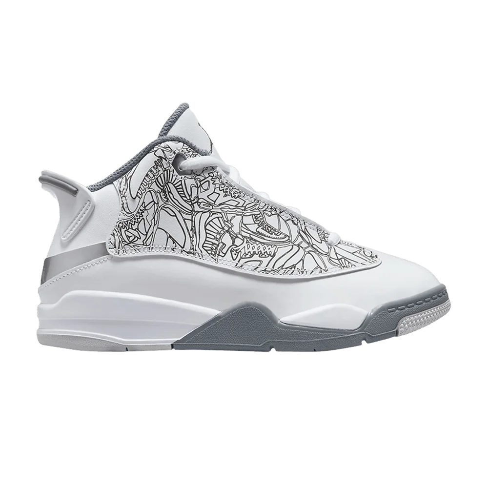 Кроссовки Air Jordan Dub Zero PS 'White Cool Grey'