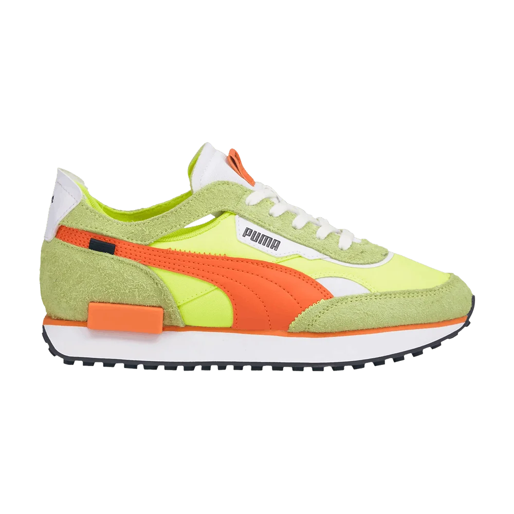 Кроссовки Puma Wmns Future Rider Cut-Out Vintage 'Yellow Alert Dragon Fire'