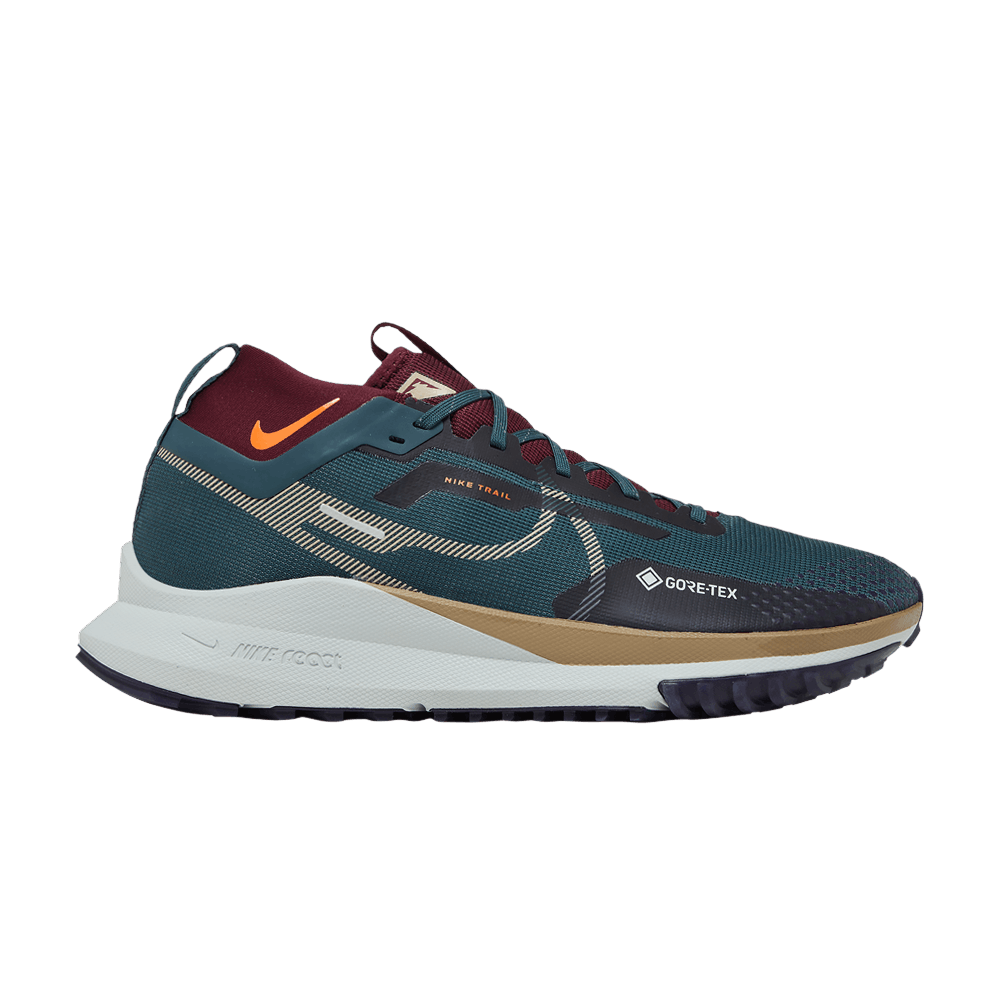 Кроссовки Nike React Pegasus Trail 4 GORE-TEX 'Deep Jungle Night Maroon'