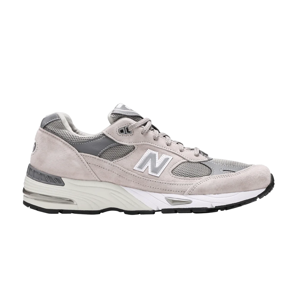 Кроссовки New Balance Men's 991 Made in England 'Grey White'