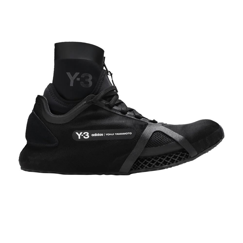 Кроссовки adidas Y-3 Runner 4D IOW High 'Black'