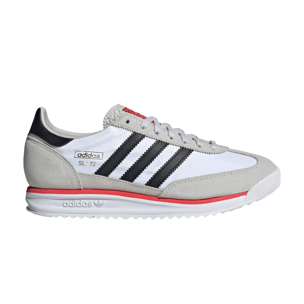 Кроссовки adidas SL72 RS 'White Black Red'