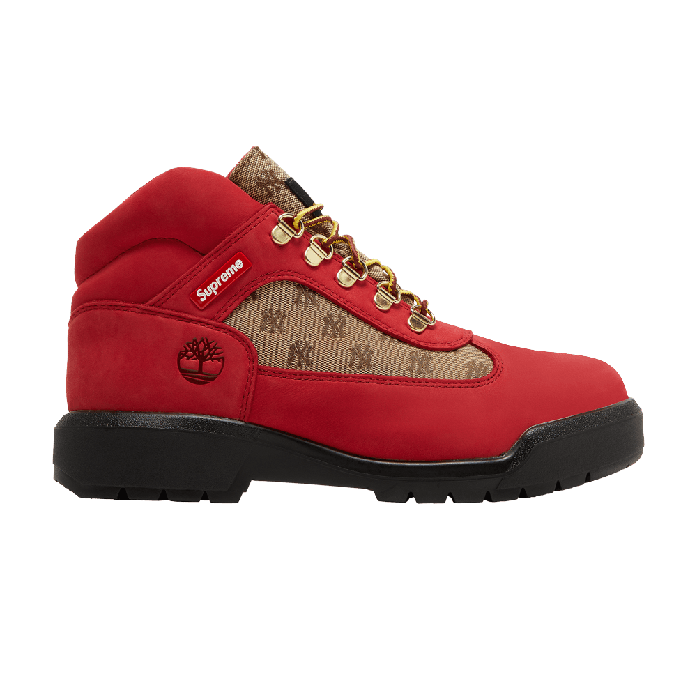 Supreme x New York Yankees x Timberland Field Boot 'Red'