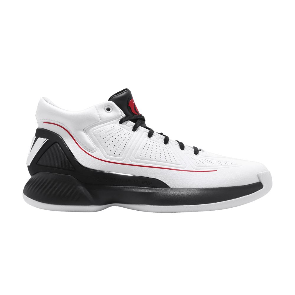 Кроссовки adidas D Rose 10 'White Black Red'