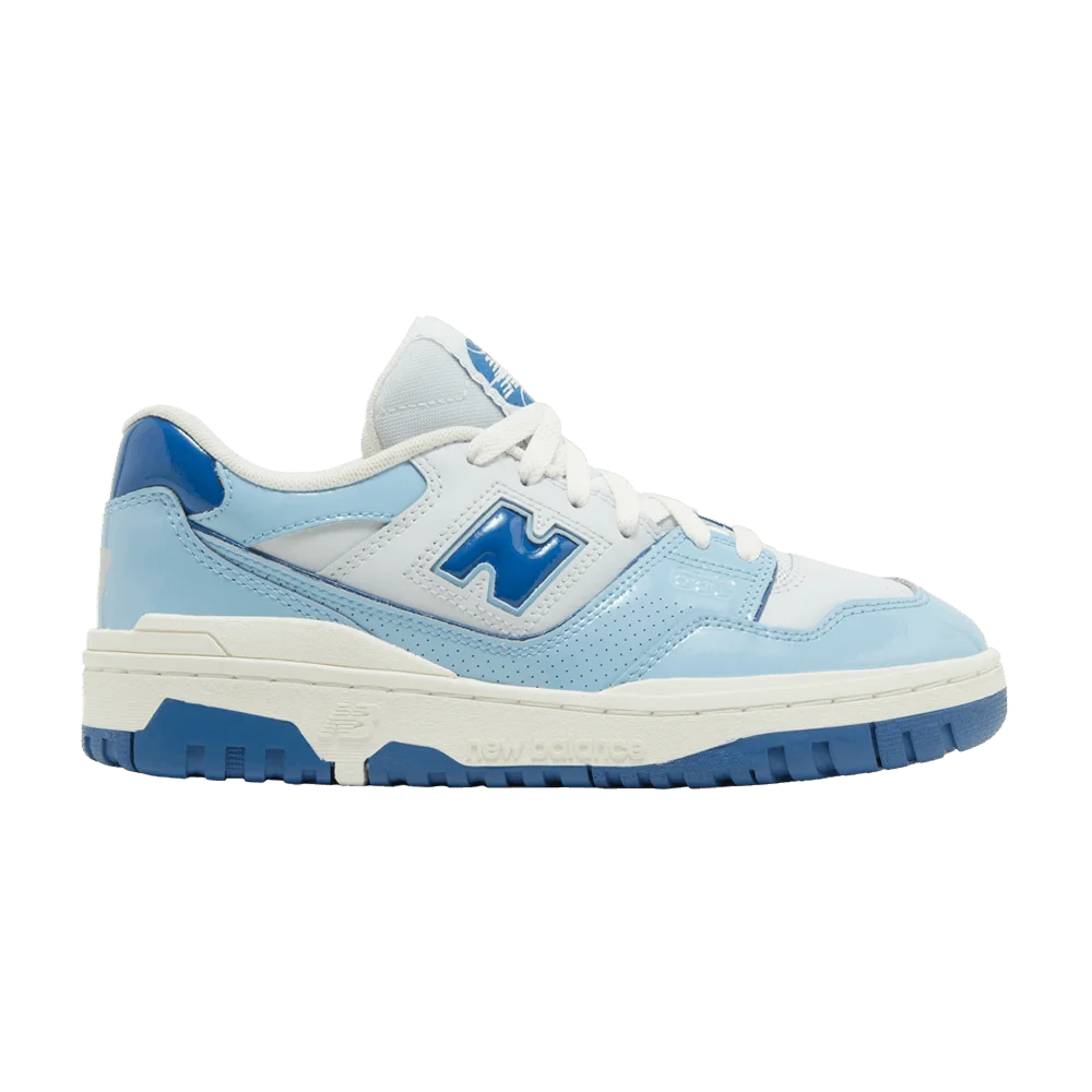 Кроссовки New Balance 550 Big Kid 'Patent Leather Pack - Chrome Blue'