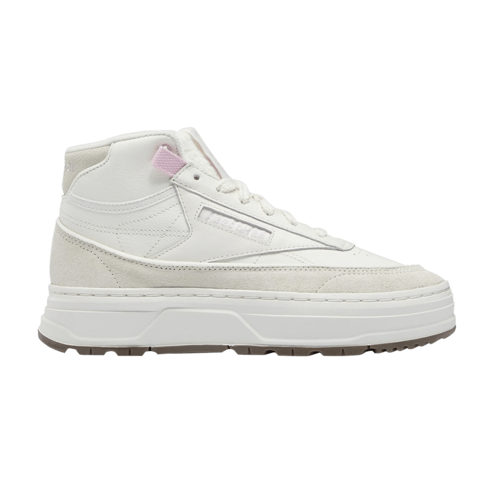 Кроссовки Reebok Wmns Club C Geo Mid 'Chalk'