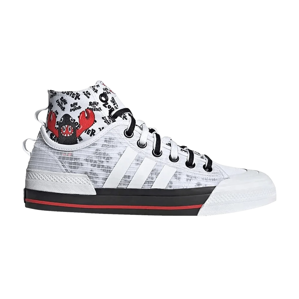 Кроссовки Adidas Nizza High DL 'Save The Lobster'