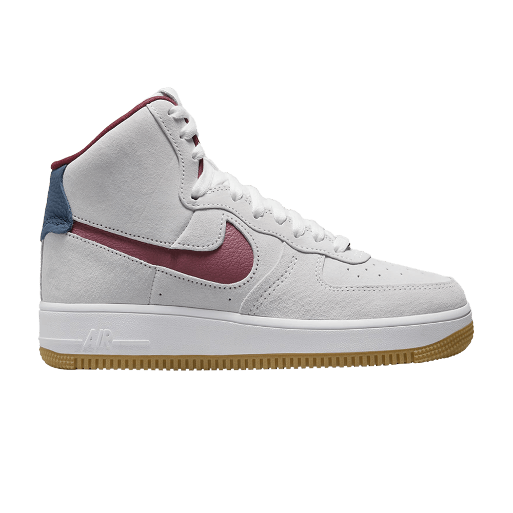 Кроссовки Nike Wmns Air Force 1 High Sculpt 'Grey Suede'