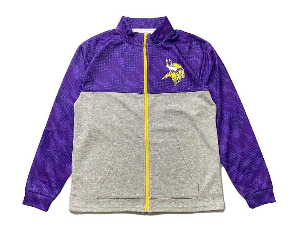 Куртка с воротником-стойкой B20THER NFL Vikings Purple Jacket