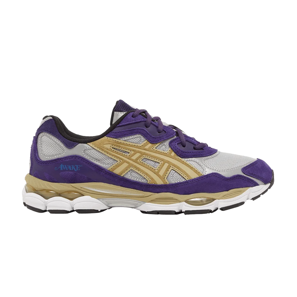 Кроссовки Awake NY x ASICS Gel NYC 'Purple Gold'