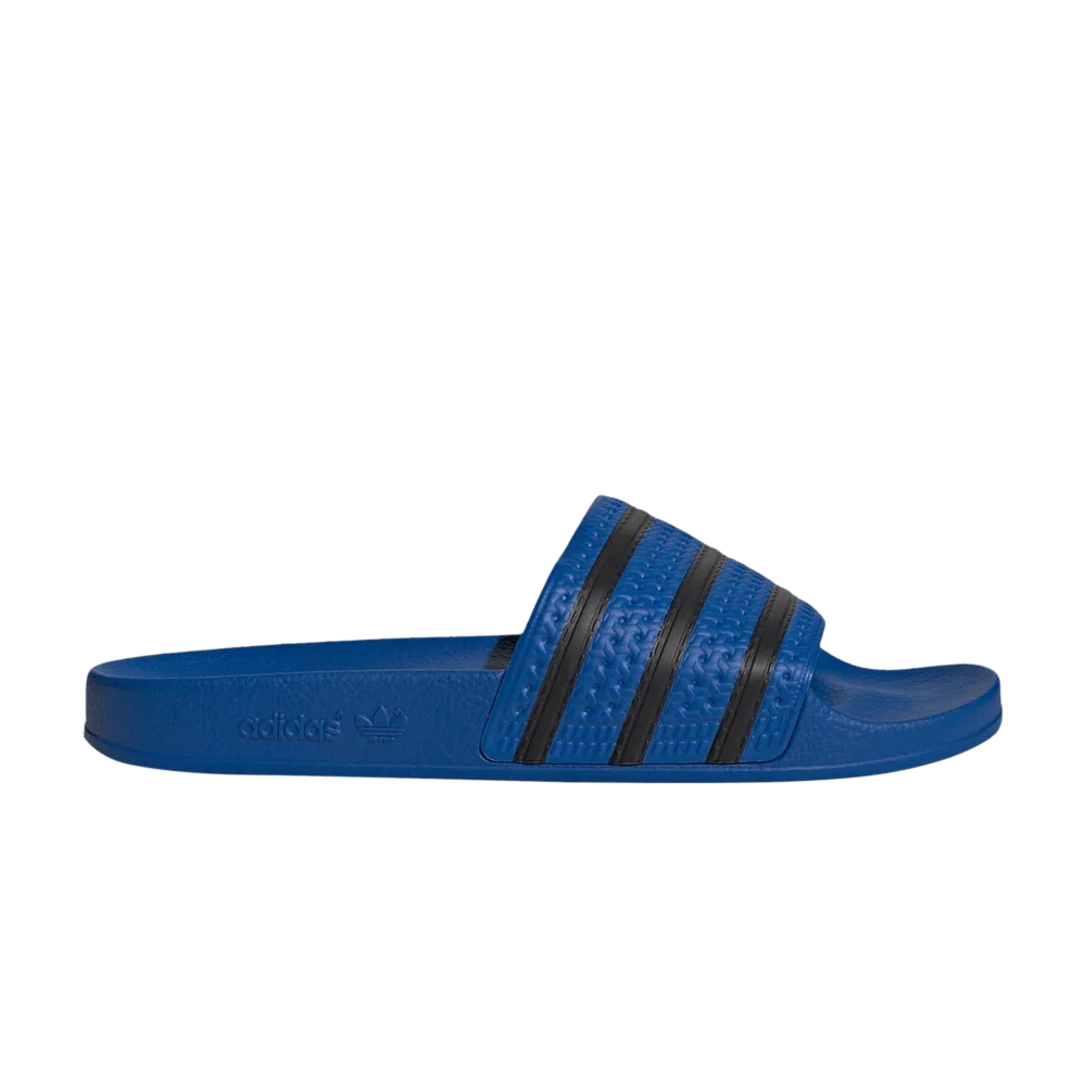 Тапочки adidas Adilette Slides 'Blue Core Black'