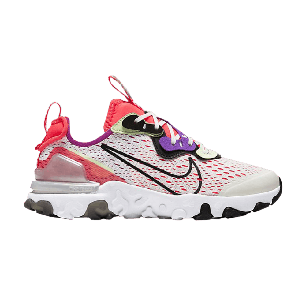Кроссовки Nike React Vision GS 'White Laser Crimson'