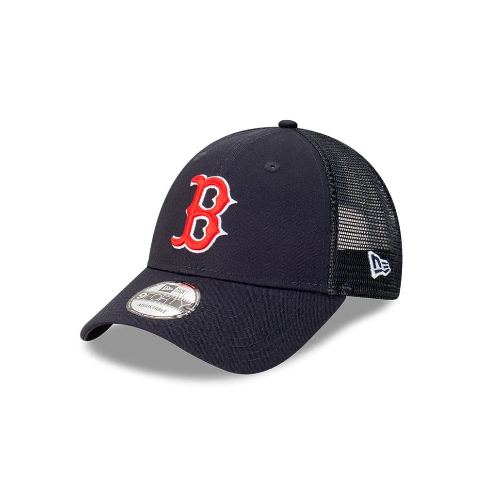 Бейсболка New Era Boston Red Sox Team Colour 9FORTY Trucker MLB Snapback Hat