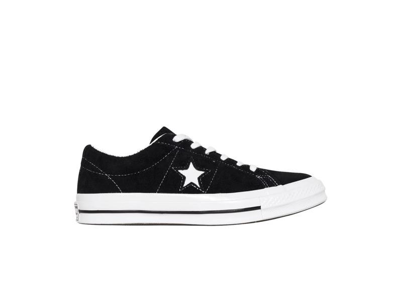 Кроссовки Converse One Star Low Black Suede