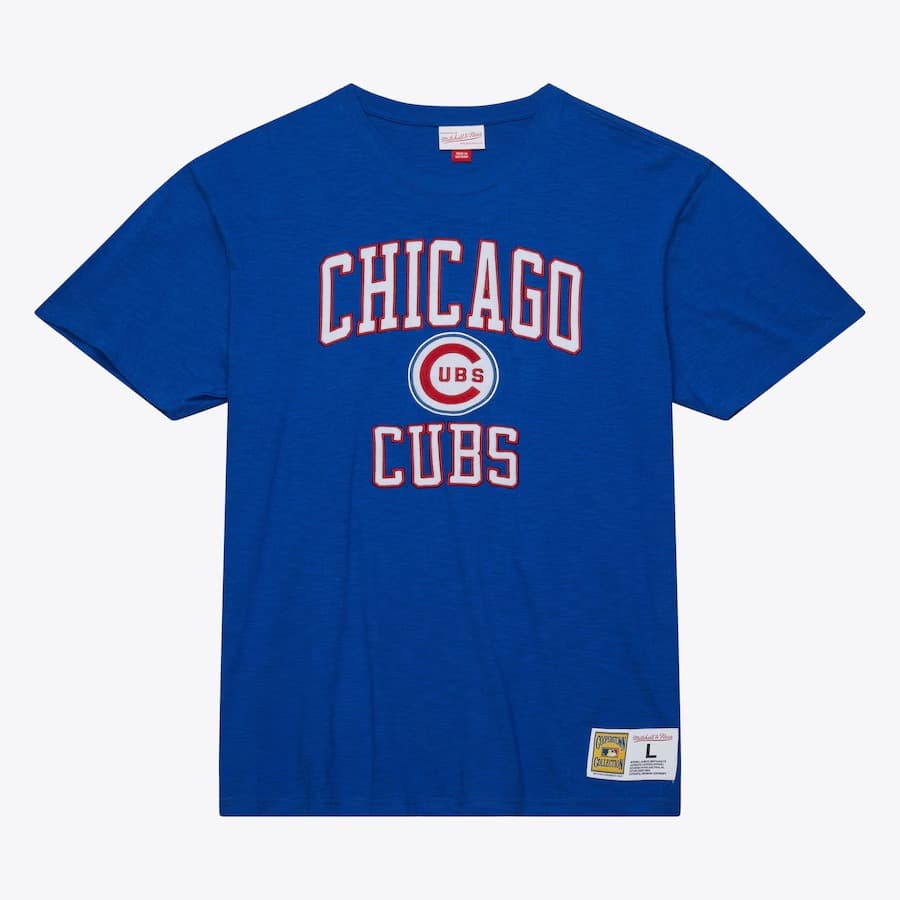 Футболка Mitchell & Ness Royal Chicago Cubs Cooperstown Collection Legendary Slub T-Shirt