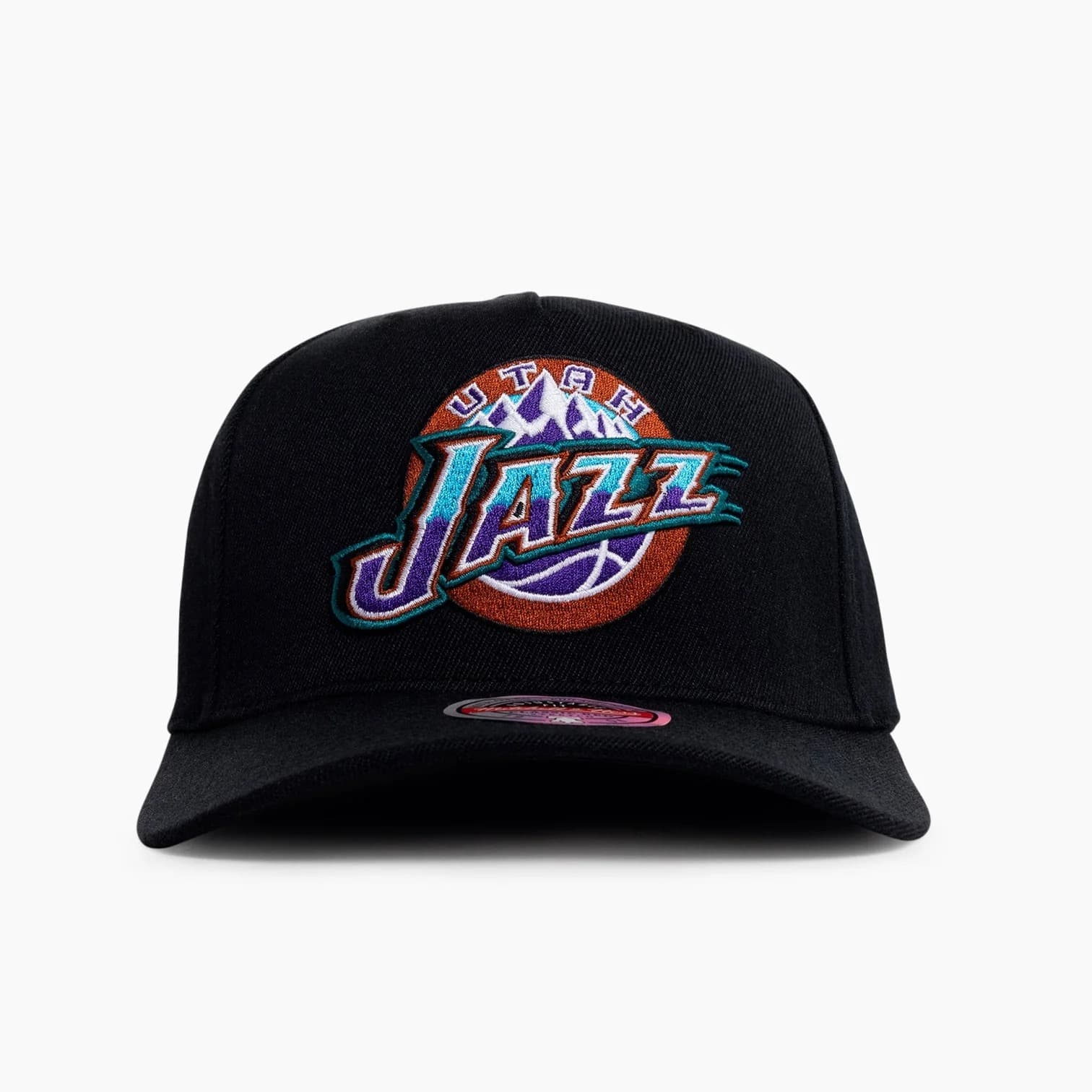 Бейсболка Mitchell & Ness Utah Jazz Retro Classic Logo Stretch NBA Snapback Hat