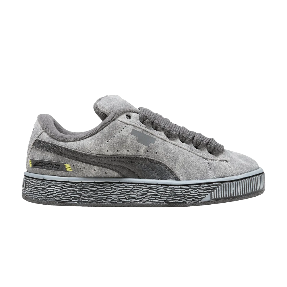 Кроссовки Puma Scuderia Ferrari x Suede XL Big Kid 'Desert Sun Pack - Black'