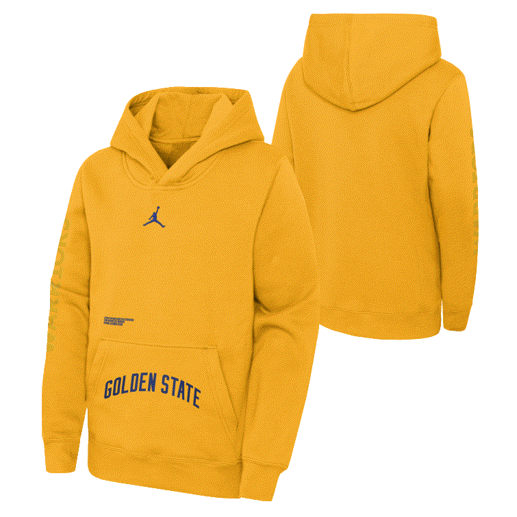 Худи Nike Golden State Warriors 2024 Statement Courtside Youth NBA Hoodie