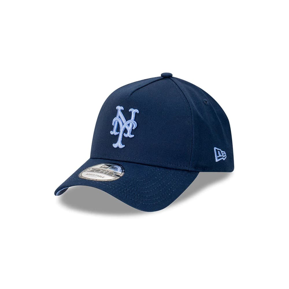 Бейсболка New Era New York Mets 9FORTY Midnight Ice A-Frame MLB Snapback Hat