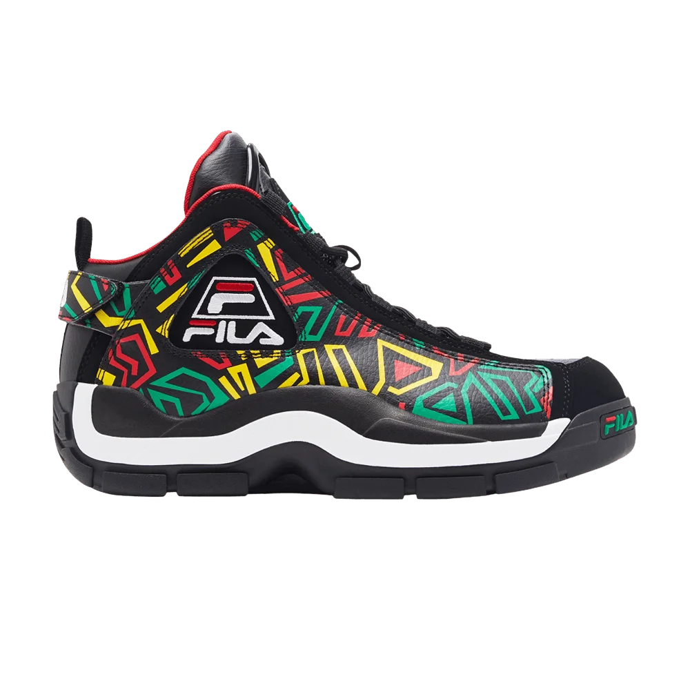 Кроссовки Fila Grant Hill 2 'Black Jelly Bean Lemon'