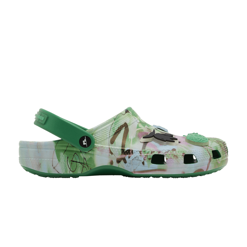 Кроссовки Crocs Futura Laboratories x Classic Clog 'Green Ivy'