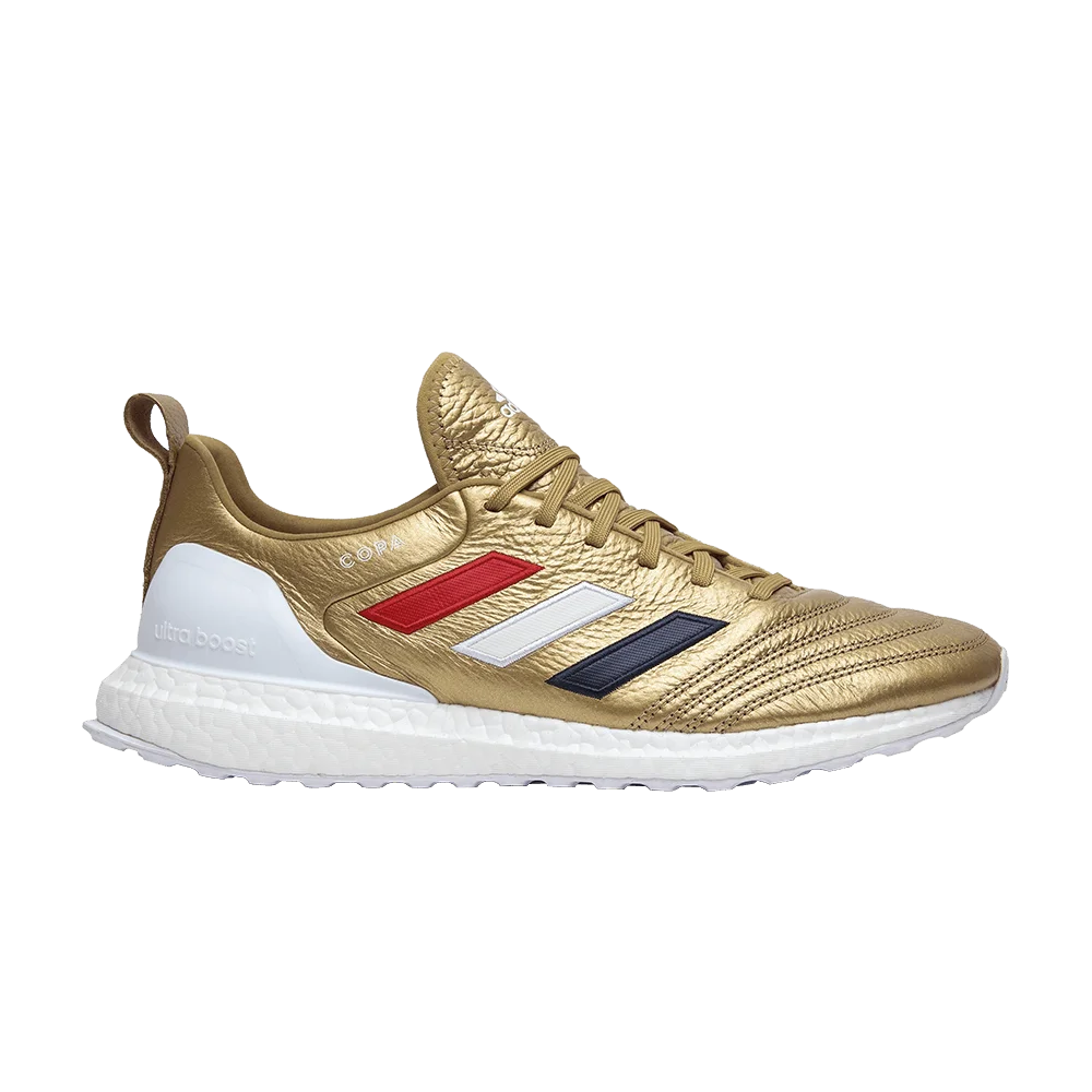 Кроссовки Kith x adidas COPA Mundial 18 UltraBoost 'Golden Goal Pack'