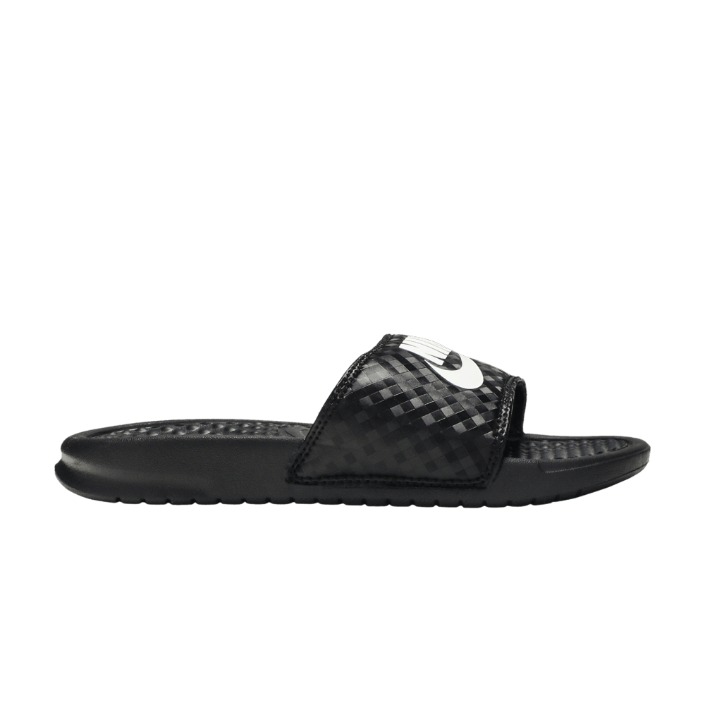 Nike Wmns JDI Benassi Slides 'Black Diamond Pattern'