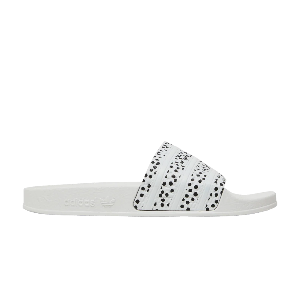 Adidas Wmns Adilette Slide 'Polka - White'