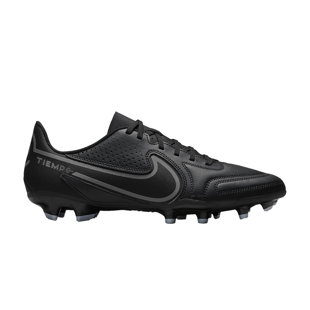 Кроссовки Nike Tiempo Legend 9 Club MG 'Black Iron Grey'