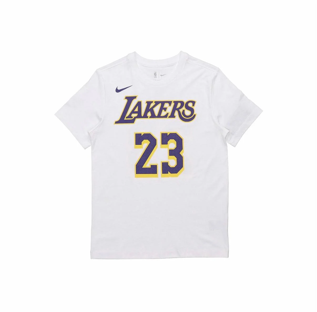Футболка Nike 2018-19 LeBron James Lakers White Tee