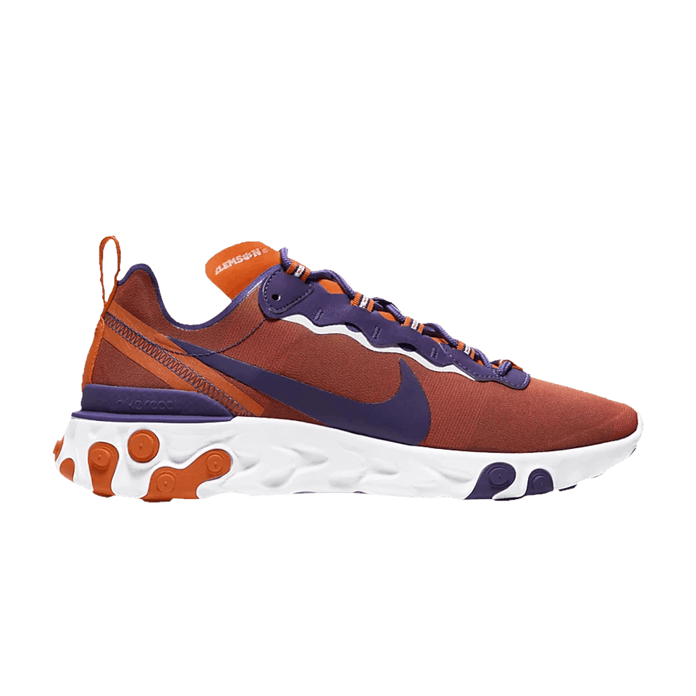 Кроссовки Nike React Element 55 'Clemson'