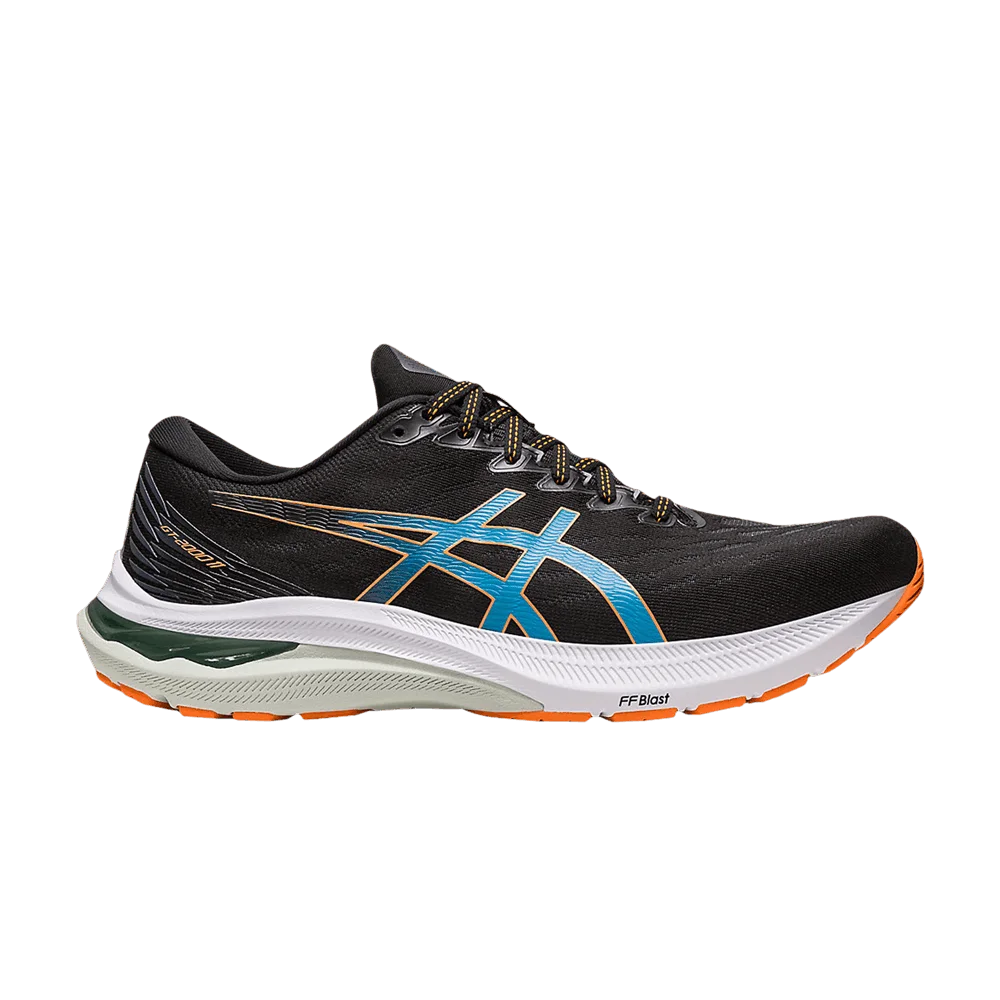 Кроссовки ASICS GT 2000 11 2E Wide 'Black Sun Peach'