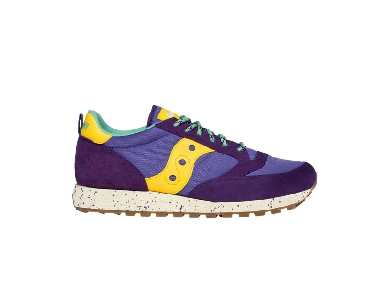 Кроссовки Saucony Jazz Original Vintage 'Purple Yellow'