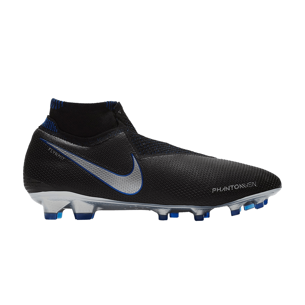 Кроссовки Nike Phantom Vision Elite DF FG ACC 'Black Metallic Silver'