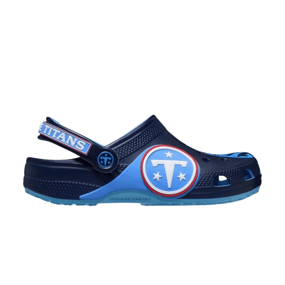 Кроссовки NFL x Crocs Classic Clog Big Kid 'Tennessee Titans'