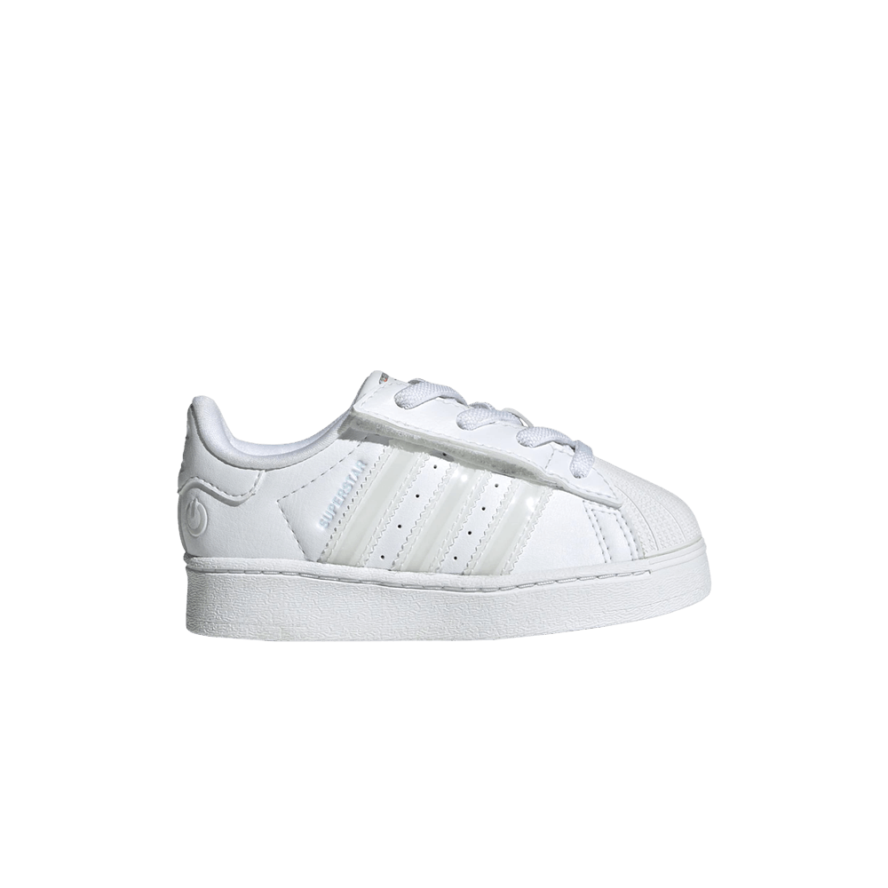 Кроссовки adidas Superstar Comfort Closure EL I 'Led Lights Stripes - Triple White'