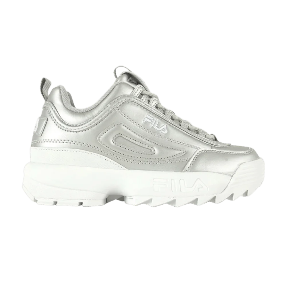 Кроссовки Fila Wmns Disruptor 2 Premium Metallic 'Silver'