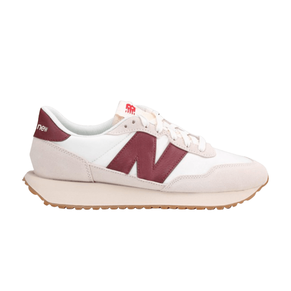Кроссовки New Balance 237 'White Burgundy'